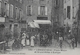 (RECTO / VERSO) LARGENTIERE EN 1906 - N° 752 - PLACE MAZAN - LE GRAND HOTEL D' EUROPE ANIME - BEAU CACHET - CPA VOYAGEE - Largentiere