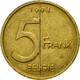 Monnaie, Belgique, Albert II, 5 Francs, 5 Frank, 1994, Bruxelles, TTB - 5 Francs
