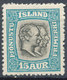 Iceland 1907 Official Stamp--Kings Christian IX & Frederik VIII MINT Lot#12 - Unused Stamps