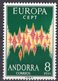 EUROPA 1972 Andorra 71 Plus Paar ** 180€ Spanische Post Symbol Gemeinsame Sterne/Himmel ESPANA Stamps Stars CEPT - 1972