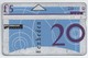 Telefoonkaart.- 106G73858. Nederland. PTT Telecom.20 Eenheden. 5 Gulden. - Pubbliche