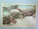 MERAN- GRUSS AUS MERAN IN SÜDTIROL- LITORAPHIA - Viaggiata 1897             !!!!!!!!!!!!!!!!!!!!!!!!!!! - Merano