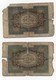 Billet De Banque Allemand Allemagne 100 Hundert Mark Reichsbanknote (2 Billets) - Collections