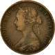 Monnaie, Grande-Bretagne, Victoria, 1/2 Penny, 1861, TTB, Bronze, KM:748.2 - C. 1/2 Penny
