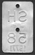 Velonummer Schaffhausen SH 58 - Nummerplaten