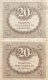 Russia 20 Rubles, P-38 (1917) - Uncut Pair Of 2 - VF - Russland