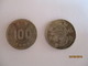 Japan: 2x 100 Yen  1959, 1957 (silver) - Japan