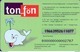 Used Phone Cards Tonga , Tonfon Open Green 20T$ (whale) - Tonga
