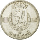 Monnaie, Belgique, 100 Francs, 100 Frank, 1951, TTB, Argent, KM:139.1 - 100 Frank