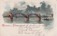 250473Gruss Aus Düsseldorf, Die Neue Rheinbrücke 1900 - Duesseldorf