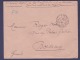 Guinee Lettre Franchise Militaire Cachet Zinder 1916 Pour Bordeaux  France - Briefe U. Dokumente