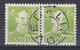 Denmark Mi. 270 (Pair Paare) Uds. Stjernestempel Star Cancel (0804) LINDVED (Underlagt Vejle) - Used Stamps