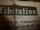 1945 :rare Journal Double "non Coupé" Après Impression-->  2 éditions RESISTANCE (8 Mai) Et LIBERATION (8 Mai) - Autres & Non Classés