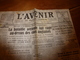 13 Août 1940:rare Journal Double "non Coupé" Après Impression--> L'AVENIR Du PLATEAU CENTRAL Et LA DEPÊCHE - Autres & Non Classés