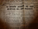 13 Août 1940:rare Journal Double "non Coupé" Après Impression--> L'AVENIR Du PLATEAU CENTRAL Et LA DEPÊCHE - Autres & Non Classés