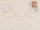 041/27 - BELGIQUE ABEILLES - Lettre TP Fine Barbe Cachet Section D' Apiculture VIRTON 1897 - Société Bassin De La Meuse - Abeilles
