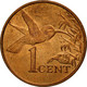 Monnaie, TRINIDAD & TOBAGO, Cent, 1976, Franklin Mint, SUP, Bronze, KM:25 - Trinité & Tobago