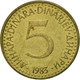 Monnaie, Yougoslavie, 5 Dinara, 1983, TTB, Nickel-brass, KM:88 - Joegoslavië