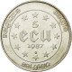 Monnaie, Belgique, 5 Ecu, 1987, TB, Argent, KM:166 - Ecus