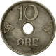 Monnaie, Norvège, Haakon VII, 10 Öre, 1937, TTB, Copper-nickel, KM:383 - Norvège