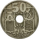 Monnaie, Espagne, Francisco Franco, Caudillo, 50 Centimos, 1956, TTB - 50 Centimos