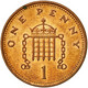 Monnaie, Grande-Bretagne, Elizabeth II, Penny, 2000, TTB, Copper Plated Steel - 1 Penny & 1 New Penny
