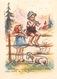 ¤¤  -   Illustrateur " Germaine BOURET "  -  Petite Image (format 5.5 X 8)  -  Enfants , Mouton    -  ¤¤ - Bouret, Germaine