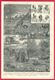 Carte Générale De L'Afrique, Recto, Scènes Des Peuples Et Animaux D'Afrique, Illustration Millot, Verso, Larousse 1908 - Autres & Non Classés