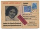 Carte Pétition Pour La Libération De Djamila Bouhired - 1958 - DDR => Président Coty (Guerre D'Algérie) - Briefe U. Dokumente