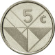 Monnaie, Aruba, Beatrix, 5 Cents, 1986, Utrecht, TTB, Nickel Bonded Steel, KM:1 - Antilles Neérlandaises