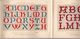 ALPHABET De La BRODEUSE Lettres Chiffres DMC Ca1900 BRODERIE D.M.C. POINT DE CROIX CROSS STITCH Borduurwerk Z350 - Point De Croix