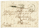 4 "STE MARIE DE MADAGASCAR" : 1829 Trés Rare Lettre Avec Texte Daté "STE MARIE DE MADAGASCAR 24 Mars 1829" Via BOURBON ( - Other & Unclassified
