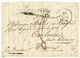 4 "STE MARIE DE MADAGASCAR" : 1829 Trés Rare Lettre Avec Texte Daté "STE MARIE DE MADAGASCAR 24 Mars 1829" Via BOURBON ( - Autres & Non Classés