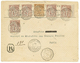 12 1894 COLONIES GENERALES 4c(x5) + 30c Obl. NOSSI-VEY Sur Env(pd) RECOM. Pour PARIS. Signé CALVES. TB. - Other & Unclassified