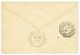 18 1891 05 S/ 40c(n°4) Obl. TANANARIVE Sur Enveloppe (Tarif IMPRIME) Pour La FRANCE. TB. - Other & Unclassified