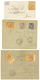 28 1892/94 Lot 3 Lettres Dont N°11(x2) En RECOMMANDE , N°11 Pour La RUSSIE .... TB. - Andere & Zonder Classificatie