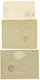 28 1892/94 Lot 3 Lettres Dont N°11(x2) En RECOMMANDE , N°11 Pour La RUSSIE .... TB. - Altri & Non Classificati