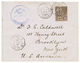 110 1891 CG 25c Obl. TAMATAVE + BRITISH MAIL ANTANANARIVO Sur Enveloppe Pour Les ETATS-UNIS. Superbe. - Andere & Zonder Classificatie