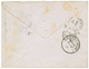 110 1891 CG 25c Obl. TAMATAVE + BRITISH MAIL ANTANANARIVO Sur Enveloppe Pour Les ETATS-UNIS. Superbe. - Other & Unclassified