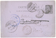 111 1892 CG Entier 10c Obl. TAMATAVE + BRITISH MAIL ANTANANARIVO Pour KRISTIANIA (NORVEGE). RARE. TB. - Altri & Non Classificati