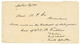 121 MISSIONNAIRE NORVEGIEN à MADAGASCAR : 1881 Enveloppe De NORVEGE Pour Le REVERANT Aas à MORANDAVA (MISSION NORVEGIENN - Autres & Non Classés