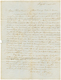 123 MAYOTTE Acheminé Via MAURICE : 1853 PACKET LETTER MAURITIUS Sur Lettre Avec Texte Daté "MAYOTTE" Pour La FRANCE. RAR - Other & Unclassified