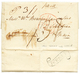 148 "JERSEY Pour L' ESPAGNE - Texte Sur La GRANDE PECHE Au LABRADOR" : 1821 Scroll Cachet JERSEY Sur Lettre Avec TB Text - Guernsey