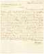 148 "JERSEY Pour L' ESPAGNE - Texte Sur La GRANDE PECHE Au LABRADOR" : 1821 Scroll Cachet JERSEY Sur Lettre Avec TB Text - Guernesey