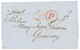 164 "RUSSIE Via OSTENDE Pour GUERNESEY" : 1858 LONDON PAID + "P. OSTENDE" Sur Lettre Avec Texte De ST PETERSBOURG Pour G - Guernesey