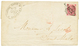 165 1872 GRANDE BRETAGNE 3d Obl. GC 3734 Sur Lettre Avec Texte De GUERNESEY Pour ST MALO. TB. - Guernsey