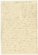 166 "GC 2984 De PORT BAIL" : 1870 GRANDE BRETAGNE 3d Obl. GC 2984 Sur Enveloppe Avec Texte Daté "JERSEY" Pour LIVAROT(CA - Guernesey