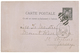 175 "BOITE MOBILE De JERSEY" : 1881 Entier 10c SAGE Obl. Killer 409 + JERSEY/ FRANCE/ M.B Pour ST HELLIERS. RARE. Superb - Guernsey