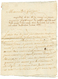 241 1729 "DE MACHECOUL" Manuscrit (LENAIN N°1) Sur Lettre Pour NANTES. Indice 19. TB. - Sonstige & Ohne Zuordnung