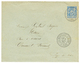 252 1898 15c Sage Obl. Cachet Perlé MONTAIGUT LE BLANC PUY DE DOME Sur Enveloppe. Superbe. - Sonstige & Ohne Zuordnung